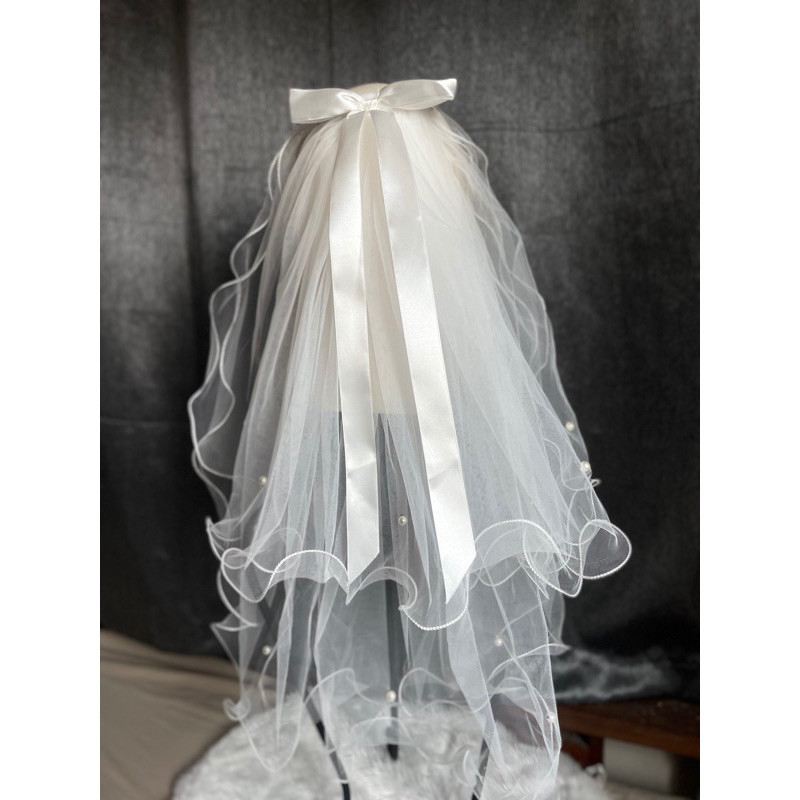 🌟ลดราคา🌟เวลเจ้าสาว(ผ้าคลุมเจ้าสาว) ภาพถ่ายสวยๆ ผ้าคลุมหน้างานแต่งงาน