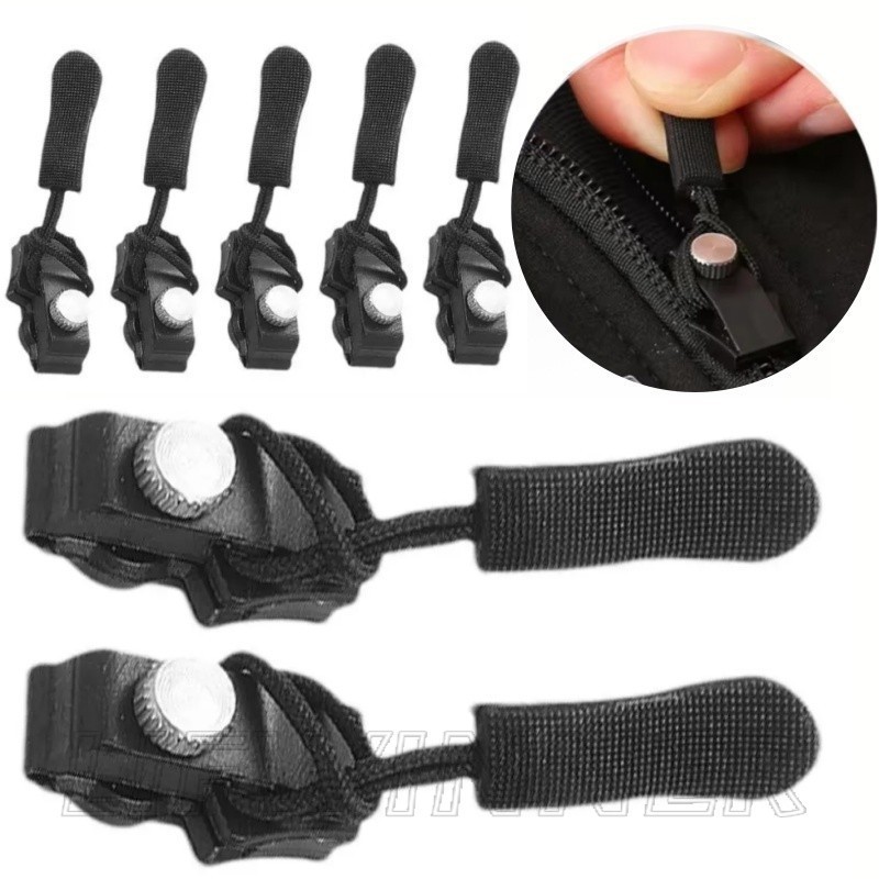 3ชิ้นซิปทันทีดึง-เครื่องมือเย็บผ้าdiy-เปลี่ยนสําหรับเสื้อผ้า-ซิปสไลด์ดึงล็อค-ที่ถอดออกได้,สากล,3ขนาดที่แตกต่างกัน-โลหะซิปหัวชุดซ่อม