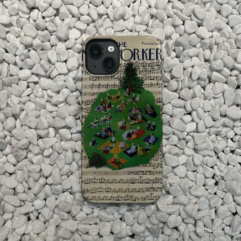 เคสโทรศัพท์มือถือสไตล์อเมริกันสร้างสรรค์แนววินเทจเคสสำหรับ iPhone 15 14 PRO MAX 13 12 PRO MAX 7 plus XS MAX 8 PLUS XR 11 Pro 12 14 PLUS เคสซิลิโคนกันกระแทก fxay