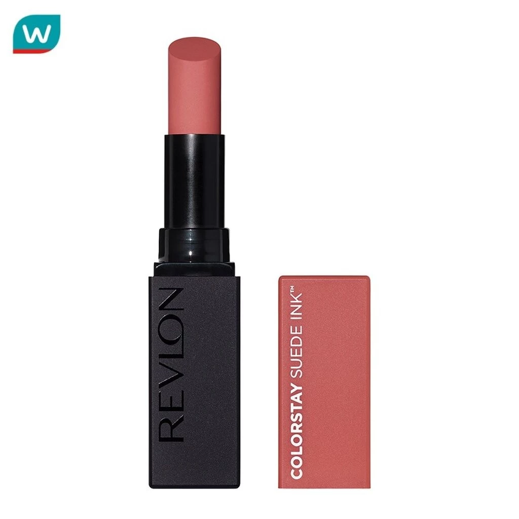 Revlon เรฟลอน คัลเลอร์สเตย์ ซูเอ็ด อิงค์ ลิป 2.55ก. 005 ฮอต เกิร์ล
