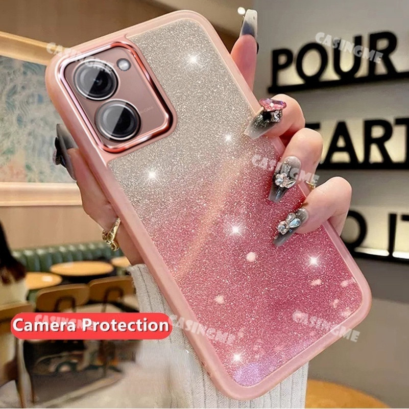 Vivo Y03t 2024 Y03s Bling Glitter สําหรับ Vivo Y03t Y03s Y03 TSY 03S VivoY03T 4G 5G 2024 ซิลิโคนนุ่ม