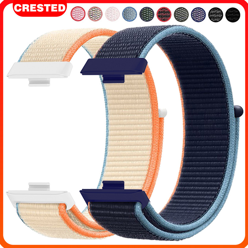 สายนาฬิกา for Huawei Watch Fit 5 4 3 / 5 Pro / 4 Pro สายคล้องคอไนล่อนแหวนทดแทนอุปกรณ์เสริมปรับสายคล้องคอสมาร์ทนาฬิกา