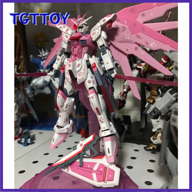 Hg 1/144 โมเดลกันดั้ม Sakura Pink Free Warrior