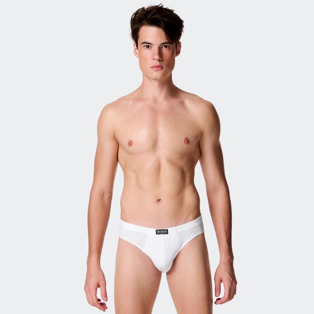 [โปร 1 แถม 1] MARKER® กางเกงในชาย สามเหลี่ยม สีคลาสสิค / 001_P3 - รูปที่ 5