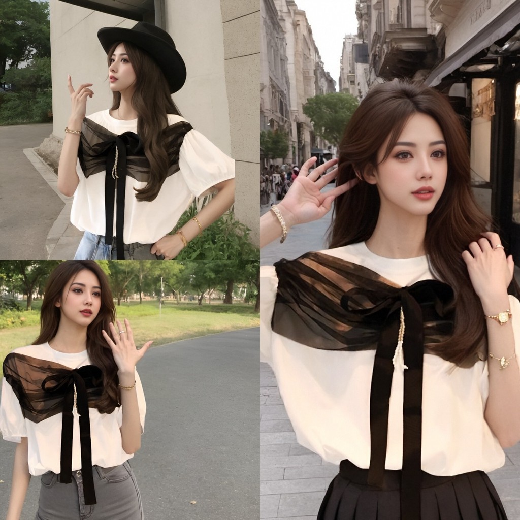 เสื้อยืดหลวมสไตล์เกาหลี สีพื้นเรียบง่าย ใส่สบายสุดๆ เหมาะสำหรับทุกโอกาส ซื้อวันนี้รับส่วนลดพิเศษ