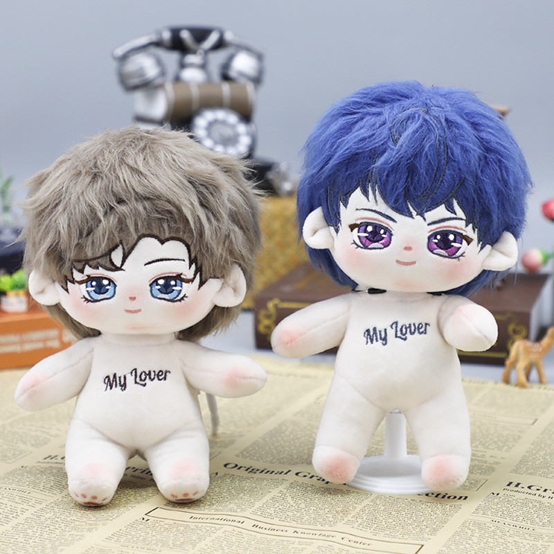 20ซม.ผ้าฝ้ายตุ๊กตาเปลือยตุ๊กตาการ์ตูนสินค้าสองมิติฮิวแมนนอยด์ตุ๊กตาเปลี่ยนตุ๊กตาตุ๊กตาตุ๊กตาตุ๊กตาตุ๊กตาตุ๊กตา