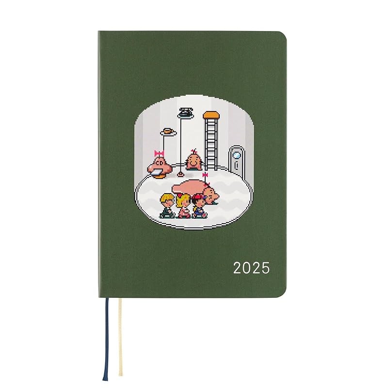 Hobonichi Techo 2025 Hon Mother/Uttari Kattari Dosei-San Desu [A6/1 Day ต่อหน้า/January/Monday Start