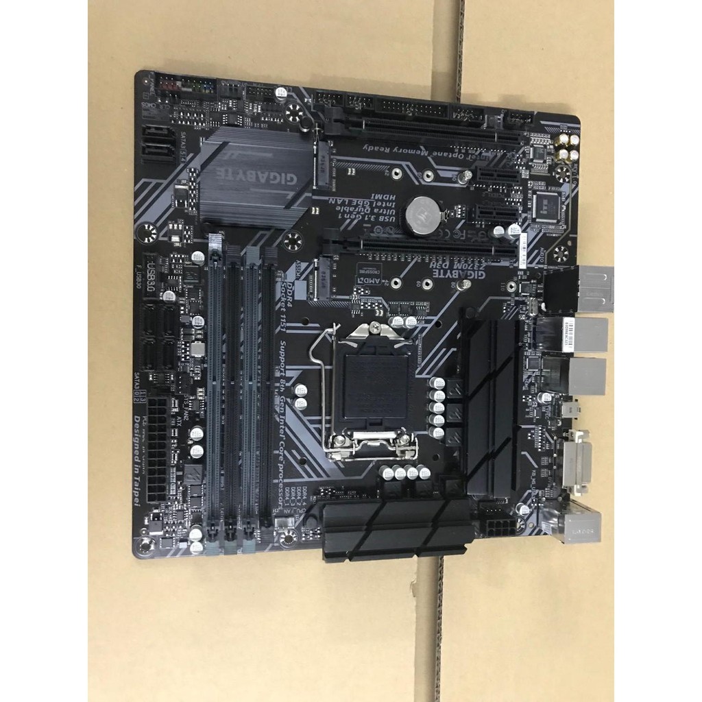 สินค้าคงคลัง Gigabyte/Gigabyte Z370M-D3H รองรับอินเทอร์เฟซ Solid State รุ่นที่ 9 8