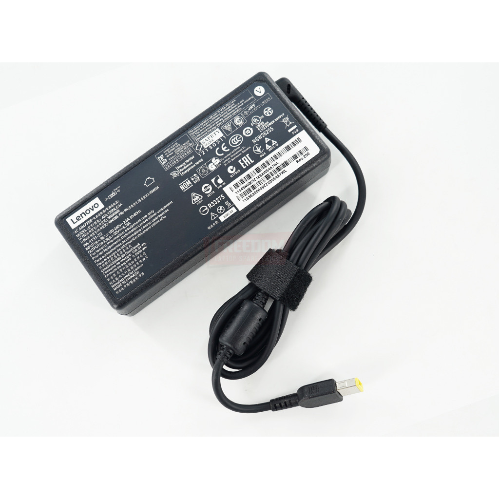 อะแดปเตอร์ LENOVO 20V 6.75A หัว USB 135W แท้ สำหรับ Notebook และ AIO LENOVO ADAPTER NOTEBOOK