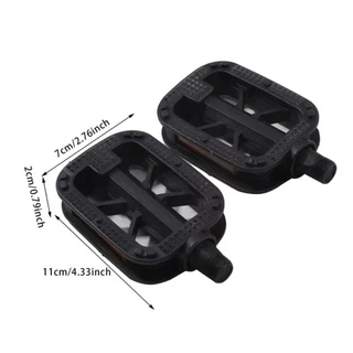 19VJKEPSHOP บันไดจักรยาน,ขี่จักรยาน Ultralight MTB คันเหยียบถนน,อุปกรณ์เสริมกันลื่น 9 16 จักรยานเสือภูเขาตีนผี