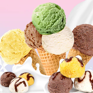UTENSILS ผงไอศครีมสำเร็จรูป ไอติมทำกินเองที่บ้าน ไม่ต้องใช้เครื่องทำไอศกรีม ขนาด100กรัม ทำง่าย วันผลิตหน้าซอง วันหมดอาย
