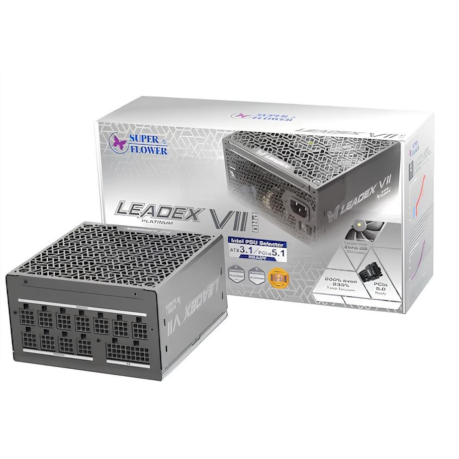 PSU Super Flower Leadex VII PRO 1000W 1200W ATX 3.1 80Plus Platinum POWER SUPPLY SuperFlower