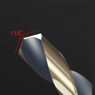 BLOOMZO Twist Drill, Round Shank Spiral Cobalt เจาะ Bit, 12 มม.-20 มม.คุณภาพสูง HSS เจาะโลหะ Bits