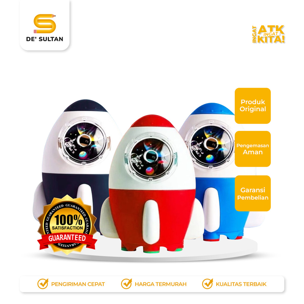 XIAOLINGJING SPACE ROCKET TABLE SHARPENER 18111 (1PC)