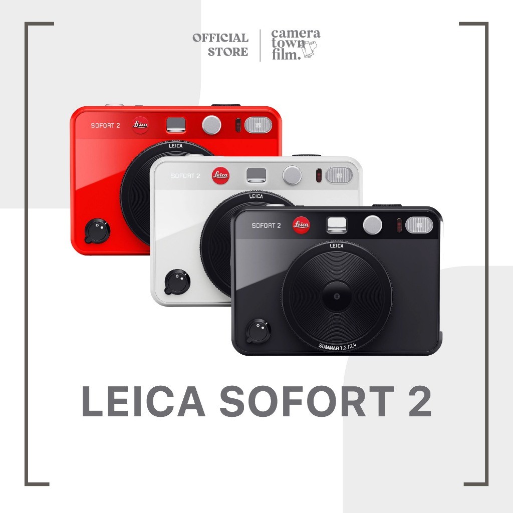 กล้องไลก้า LEICA SOFORT 2 [ประกันศูนย์ 1 ปี] วามจำภายในตัวเครื่องบันทึกภาพได้ราว ๆ 45 ภาพ