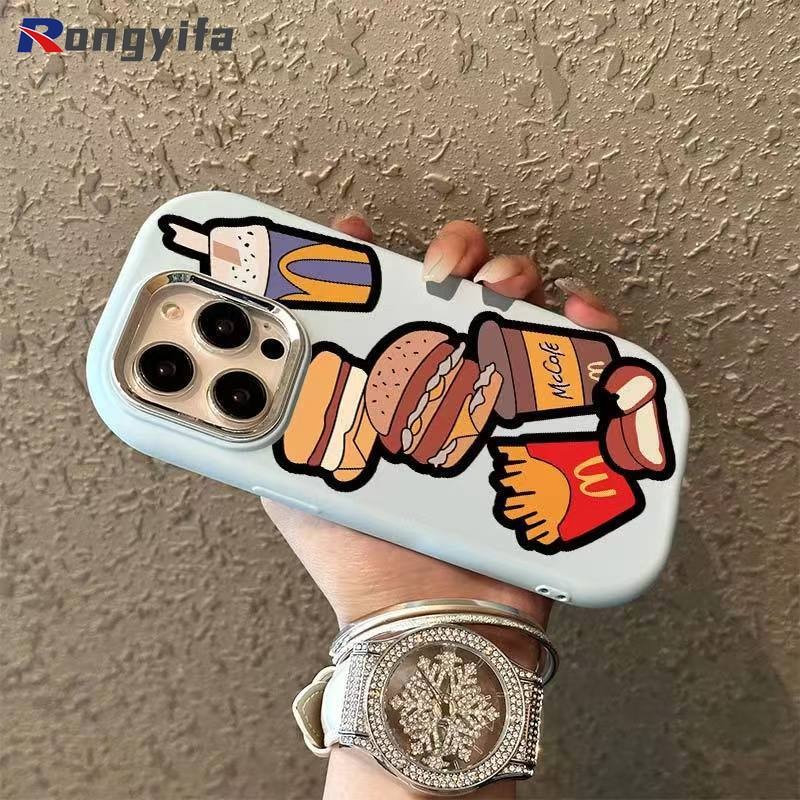 Mcdonalds รูปแบบสําหรับ OPPO A60 A79 A54 A18 A38 A58 4G A15 A15S A92 A72 A52 A1K A7 A12 A5S F9 Reno 