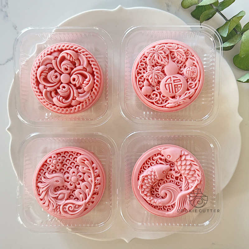 75กรัม5.6เซนติเมตรสไตล์จีนขนมไหว้พระจันทร์แม่พิมพ์มือกดเค้กแม่พิมพ์กลางฤดูใบไม้ร่วงเทศกาลขนมแม่พิมพ์เค้กตกแต่งเครื่องมืออบ - รูปที่ 2