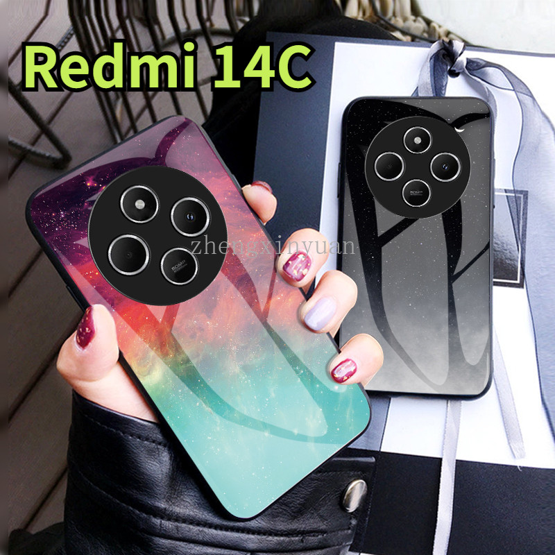 ปลอกสําหรับ XIAOMI POCO C75 Redmi 14C 4G 5G 2024 เคสโทรศัพท์สําหรับ POCOC75 C 75 Redmi14C หรูหรา Sta