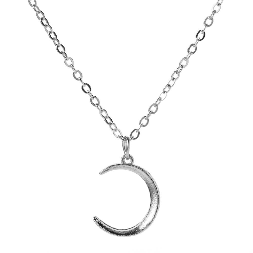 สร้อยคอ จี้รูปดวงจันทร์เสี้ยว สไตล์เกาหลี สำหรับผู้หญิง - รูปที่ 7