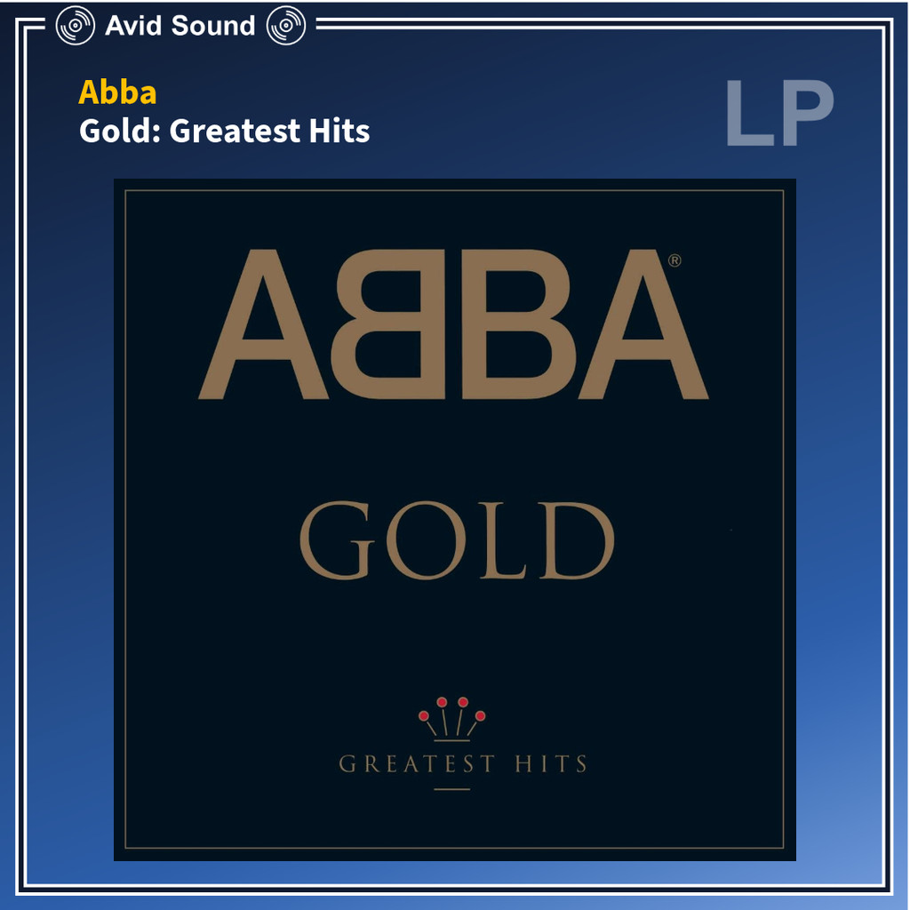แผ่นเสียง Abba Gold Greatest Hits ใหม่ ซีล Abba Vinyl LP
