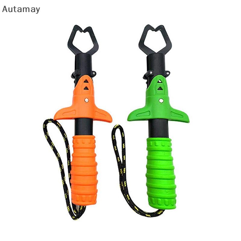 Autamay ตกปลา Gripper แบบพกพา Fish Controller Professional Fish Grip Lip Clamp Catcher Mini คีมคลิป Controller เครื่องมือตกปลาใหม่