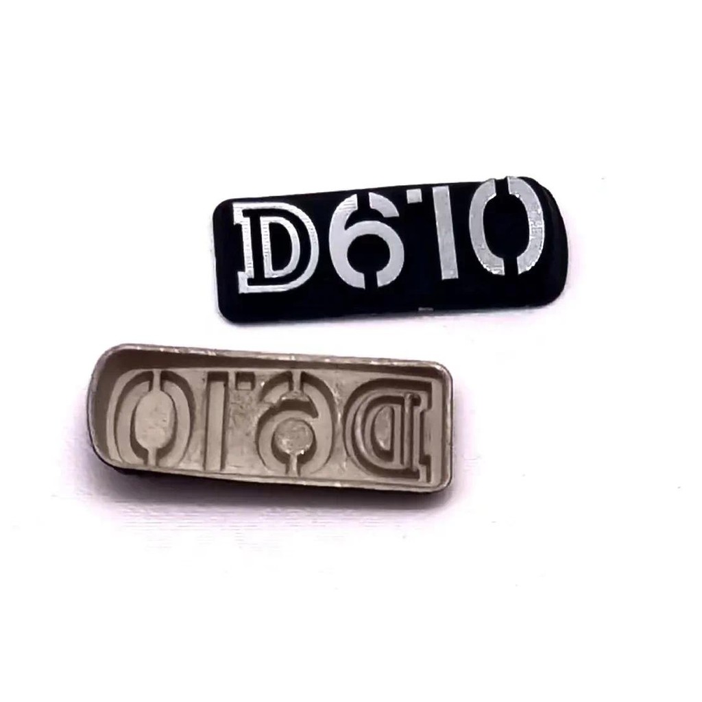 1PCS สําหรับ Nikon D610 D7100 D7200 โลโก้,ด้านหน้าป้ายโลโก้ D610 D7100 D7200 ป้าย, D610 D7100 D7200 