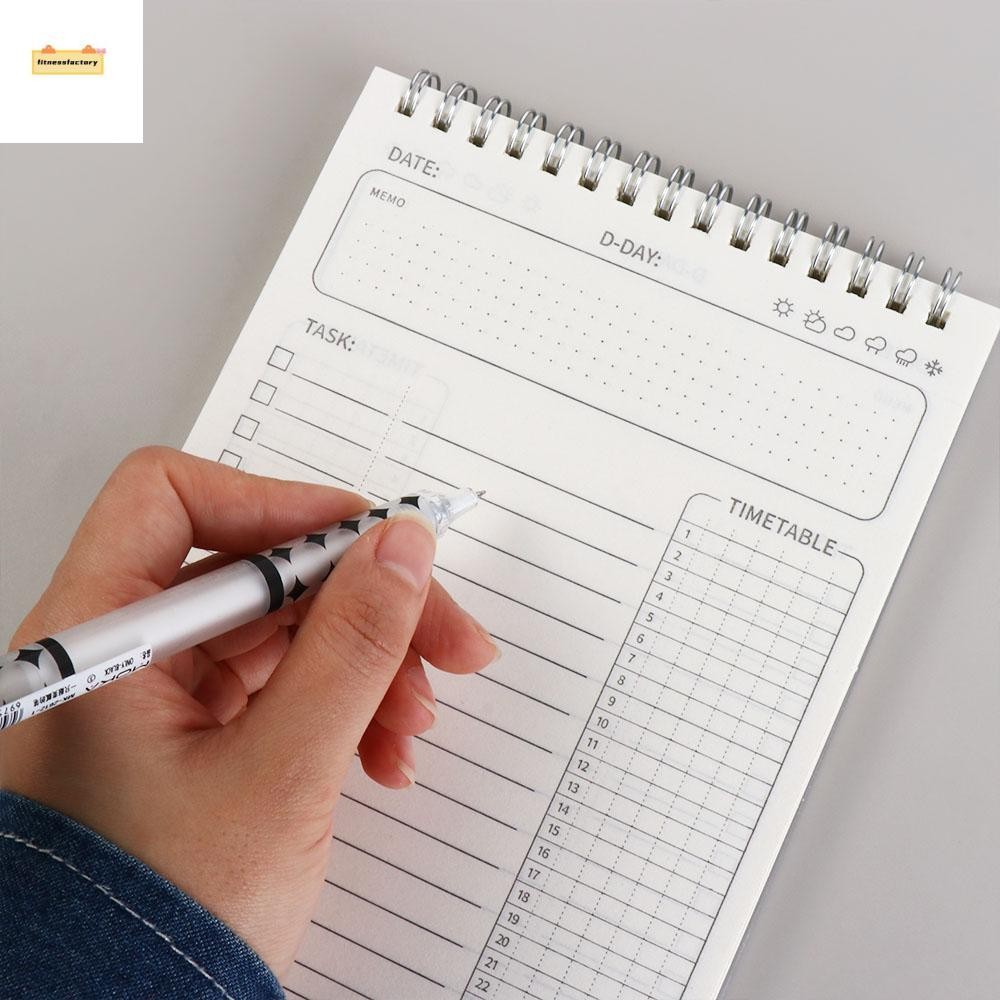 Fitnessfactory To Do List Planner แผนภูมิรายวันที่อยู่อาศัยการเพาะปลูกตาราง Organizer, 80 แผ่นเขียนบรรจุ Self การตรวจสอบรูปแบบนาฬิกาในช่อ Checklist เด็ก
