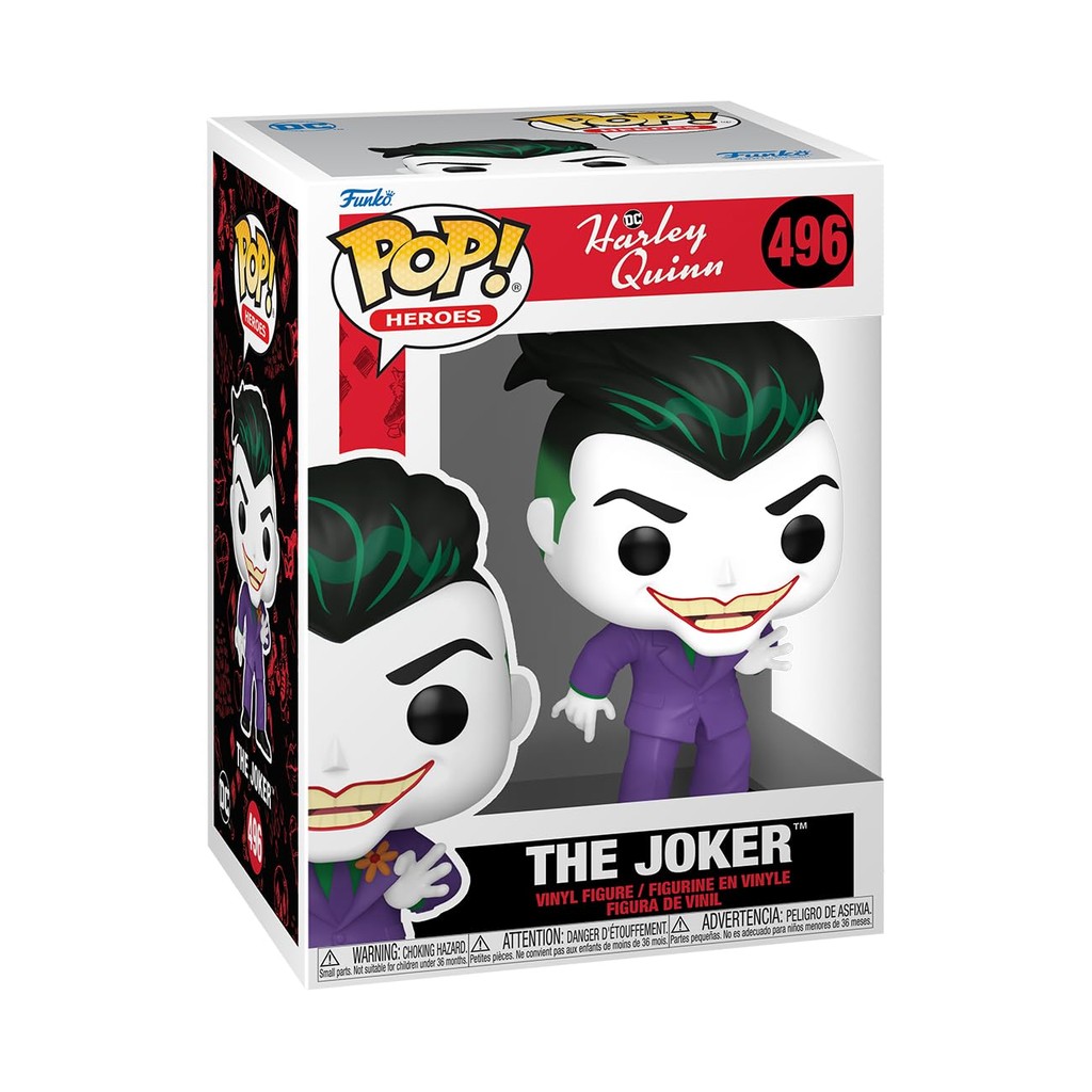 DC Harley Quinn Joker (ถือ LAPEL) รูป Funko POP! DC Funko