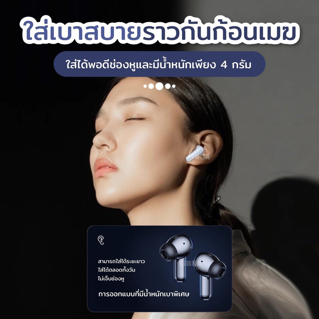 หูฟังบลูทูธ LiBRA แท้ บลูทูธTWS5.4 HiFi เสียงชัด มาพร้อมจอLEDกับไมค์ในตัว รองรับทั้งIOSและAndroid - รูปที่ 6