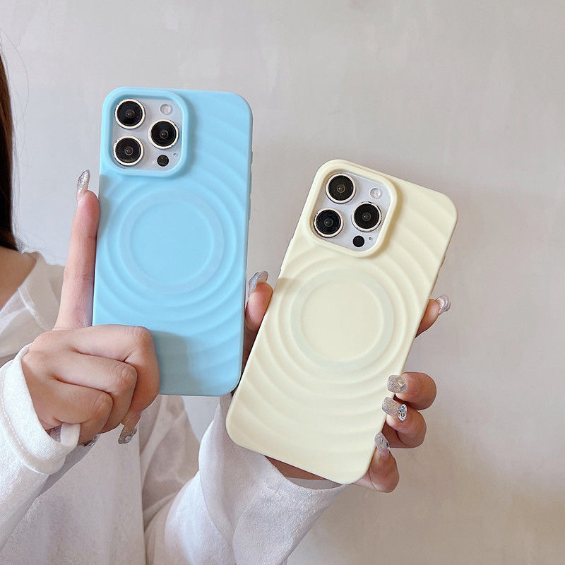 🔥Poppa🔥จากประเทศไทย กรณีโทรศัพท์ดูดแม่เหล็ก ใช้กับ เคสไอโฟน 11 12 13 14 15 pro max XR XSMAX 15plus X/XS เนื้อกระเพื่อม