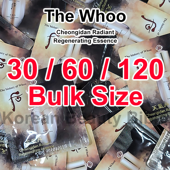 The history of Whoo Cheongidan Radiant Regenerating Essence 1ml x 30ea