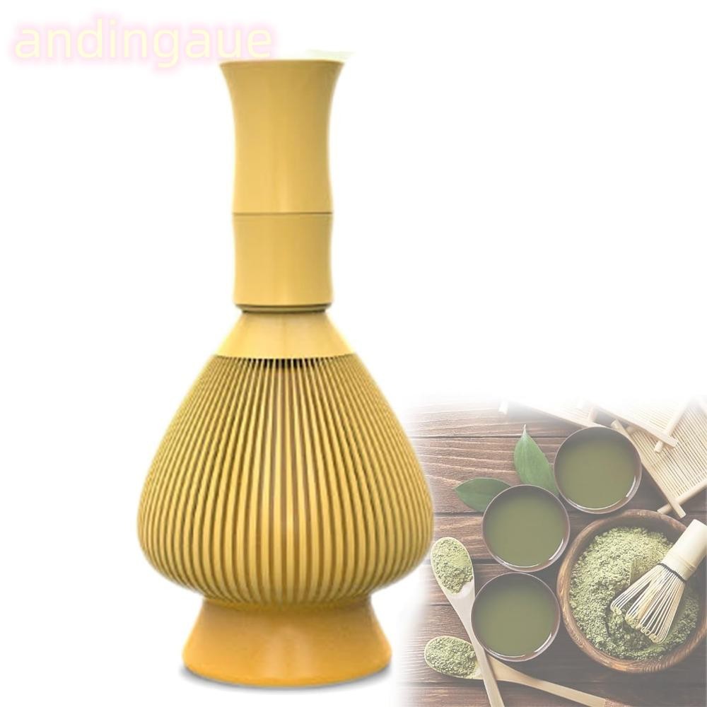 Andin Matcha Whisk, Food Grade ABS Resin Whisk, Reusable With Whisk Holder Matcha Whisk Set