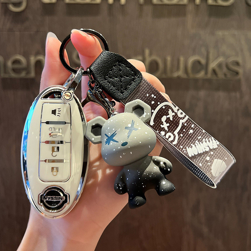 ในสต็อก เคสกุญแจรถยนต์ nissan kicks almera march juke terra sylphy