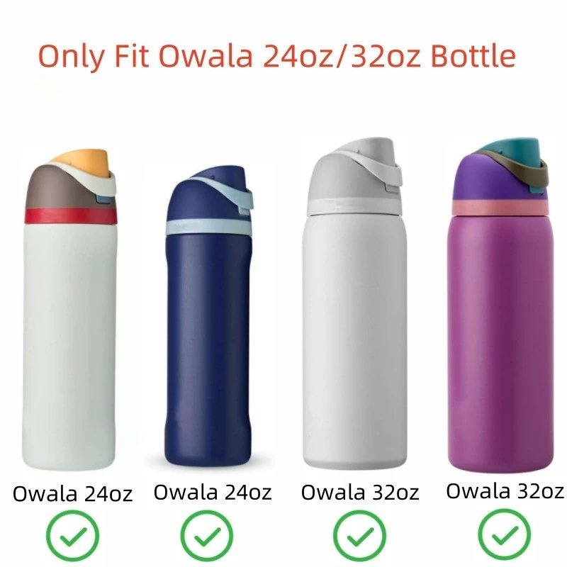 Sugaw หลอดเปลี่ยนขวดน้ำ 6 ชิ้น สำหรับ Owala FreeSip 24oz 32oz Owala Tumbler thumbnail 4