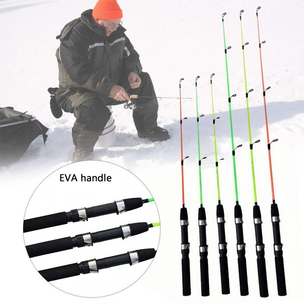 SIBAO เบ็ดตกปลาน้ำแข็ง คาร์บอนแบบยืดหดได้ พกพา 60 ซม. คุณภาพสูง 2023 - รูปที่ 5