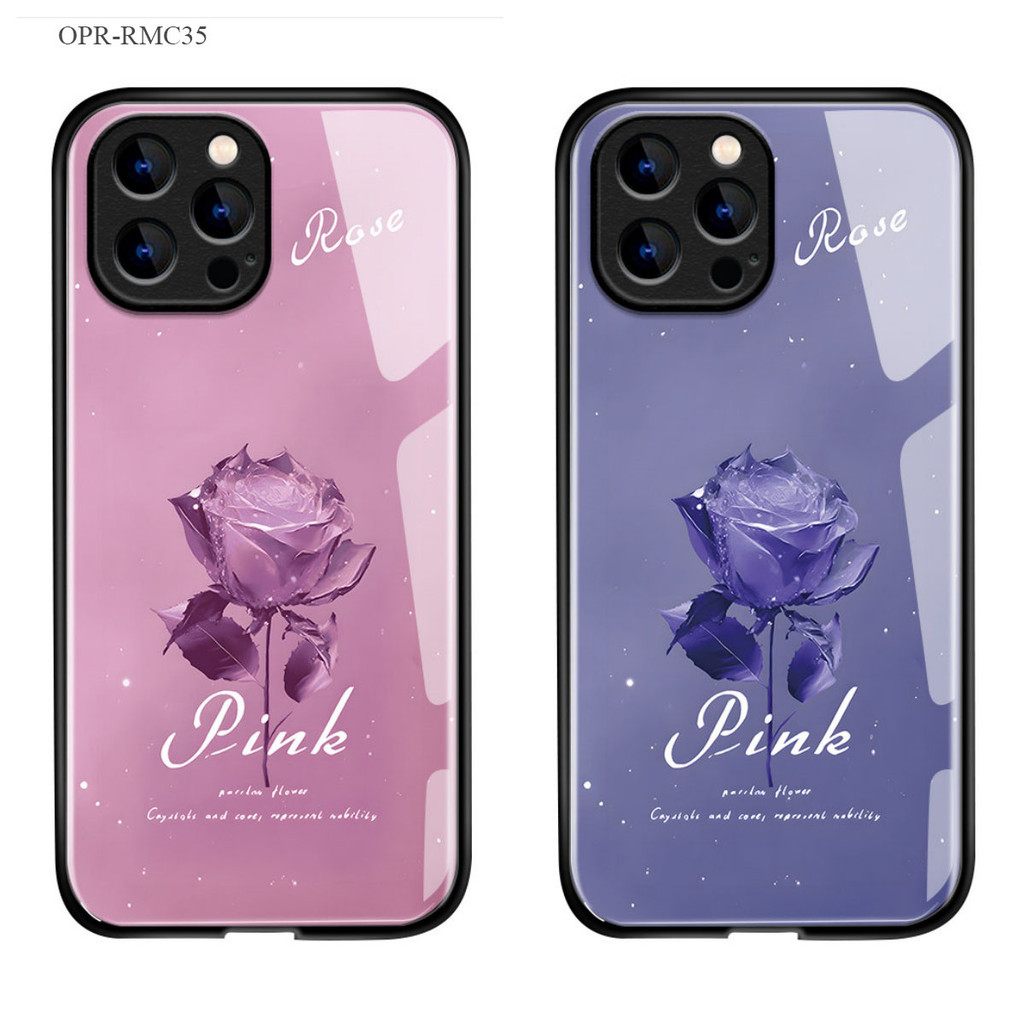 Realme 8 7 C35 C2 Pro 5G เคสเรียวมี Hard Glass Case