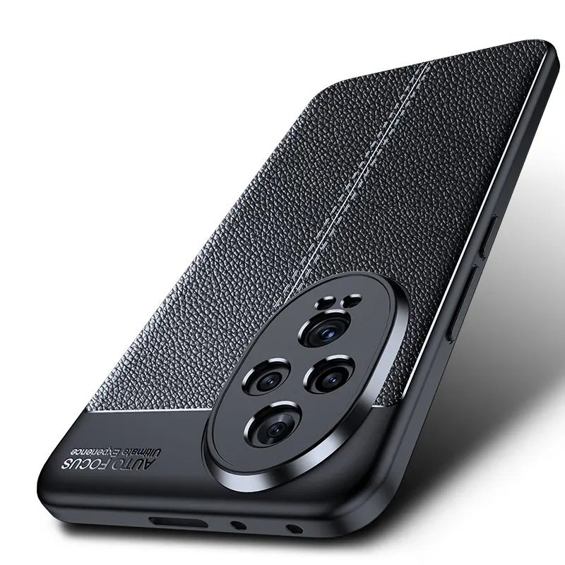 สําหรับ Honor 200 / Honor 200 Pro Slim TPU หนังฝาครอบ Anti-Scratch ShockProof Case