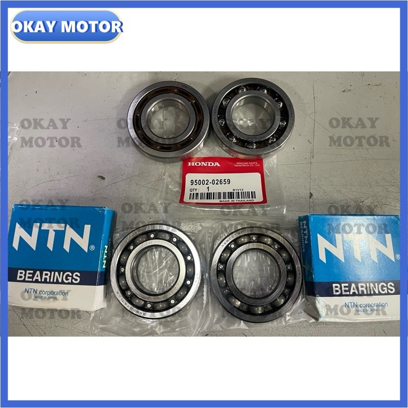 HONDA RS150 RSX150 CRANKSHAFT BEARING SPL 6207 NTN JAPAN /RACING FIBRE CRANK SHAFT RS RSX 150 RS150R