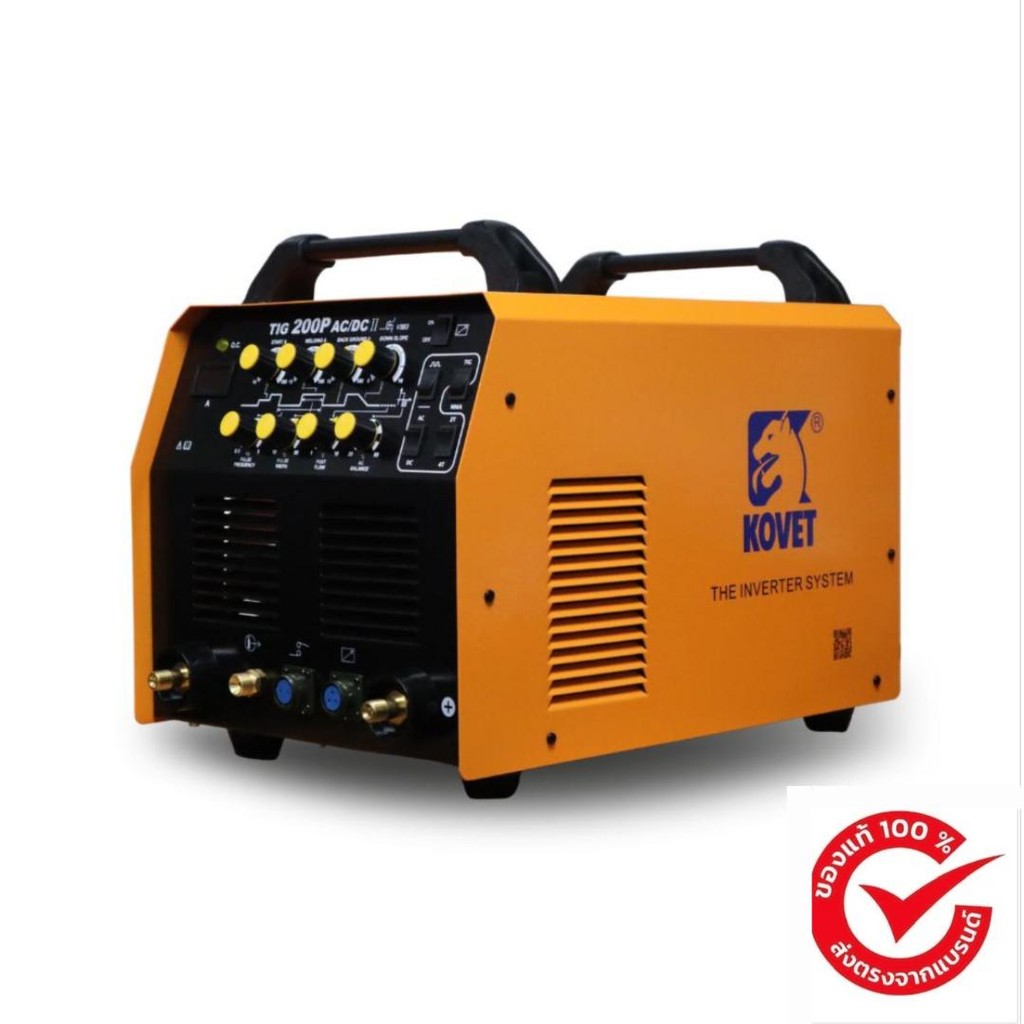 ตู้ TIG KOVET 200A/2สาย #TIG-200P (AC/DC)ii