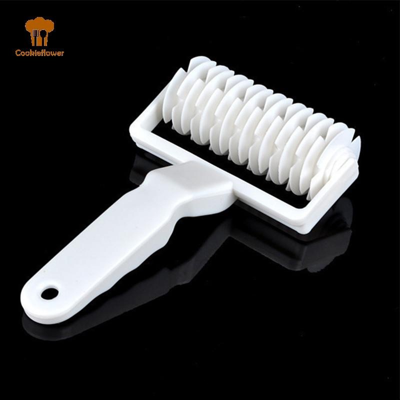 Ckfr Pastry Lattice Roller Cutter พาย Pastry Dough Fondant พิซซ่าเค้กเครื่องตัด Roller Home Kitchen Baking เครื่องมือใหม่