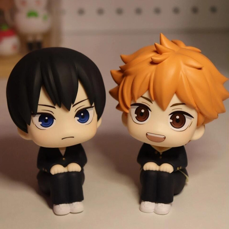 Haikyuu Look Up Kenma Kuroo Hinata KageyamaOikawa Tooru Haikyu Action Figure ตุ๊กตา PVC คอลเลกชันเครื่องประดับตกแต่งห้อง