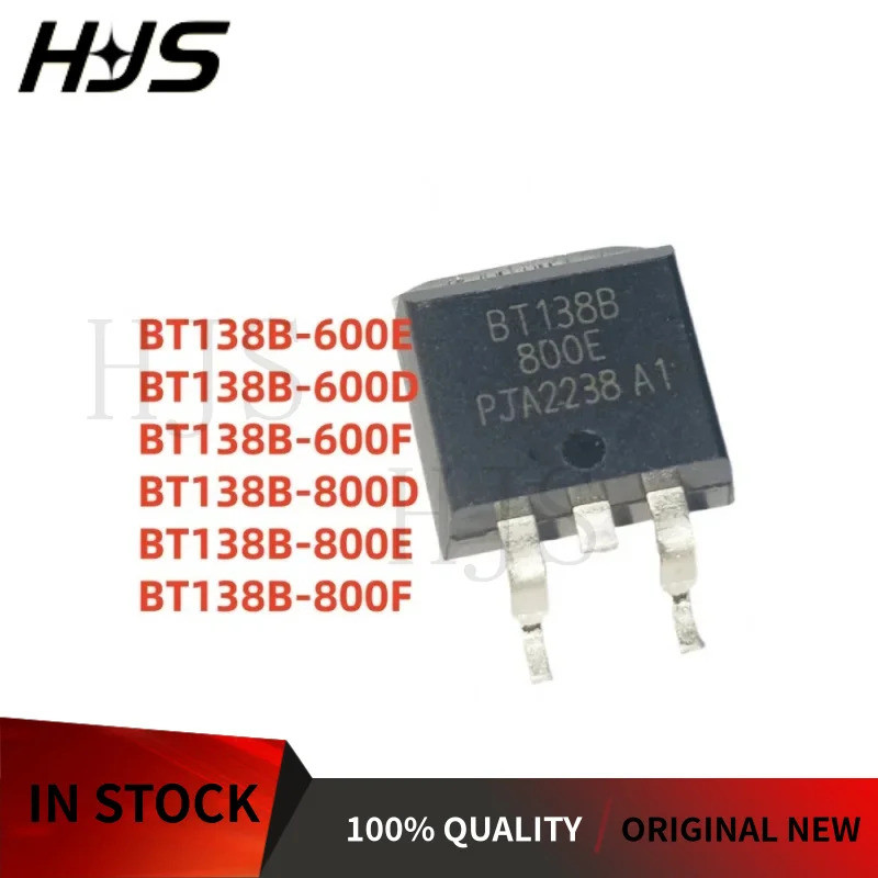 1-5PCS BT138B-600E BT138B-600D BT138B-600F BT138B-800D BT138B-800E BT138B-800F TO-263 ทรานซิสเตอร์ภา