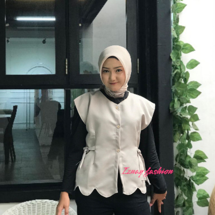 Irine Vest เสื้อกั๊กแขนกุดสไตล์เกาหลี/ล่าสุด