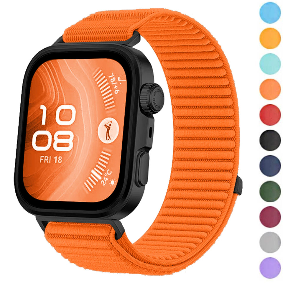 SportsNylon Strap สําหรับ Huawei Watch Fit4/3 / Fit 4 pro สร้อยข้อมือเปลี่ยนสายรัดข้อมือ