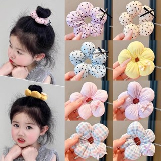 เด็กดอกไม้ เชือกผมสไตล์ใหม่ ยืดหยุ่นสูง เครื่องประดับผม