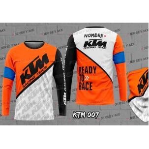 เสื้อยืด KTM Racing / เสื้อยืดมอเตอร์ไซค์สําหรับ Riders / เสื้อยืด KTM
