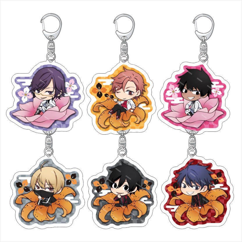 Taoyuan Dark Demon พวงกุญแจอะคริลิค Ichinose Four Seasons Queen Swift Taoyuan จี้อะคริลิคปีศาจมืด