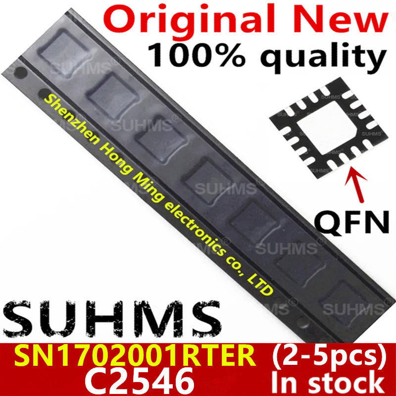 (2-5ชิ้น) 100% New SN1702001RTER SN1702001 C2546 QFN-16