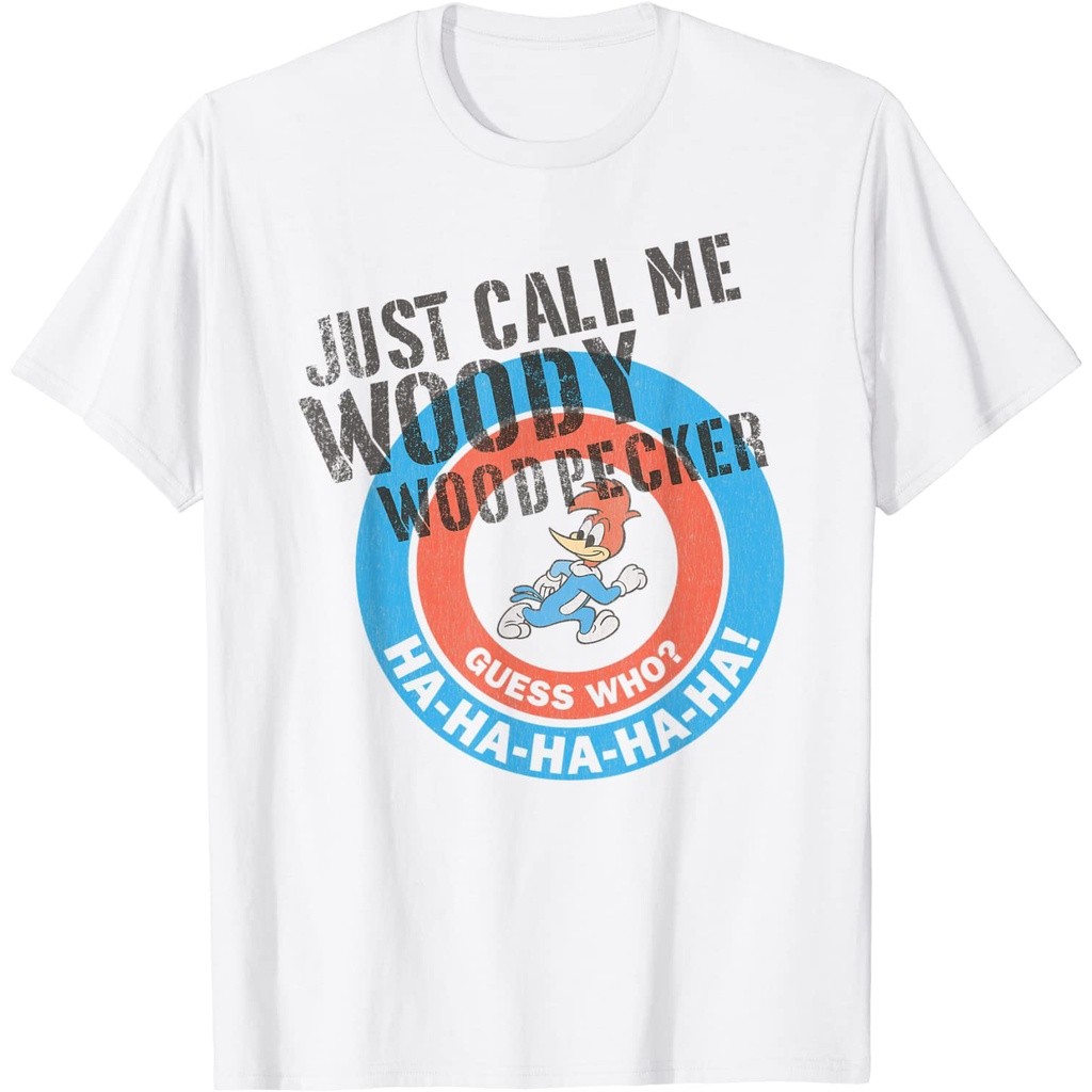 Woody Woody Woodpecker Just Call Me Woody T-Shirt Soft Thicken Premium