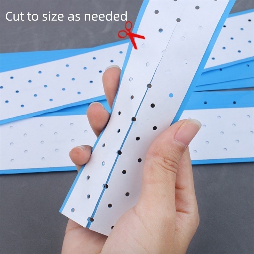 SWIFTSAVER 10 ชิ้น Ultra Hold กาว, No-shine สองด้านลูกไม้วิกผมเทป,เปลี่ยน Breathable Blue กันน้ําวิกผมเทปกาว Salon - รูปที่ 5